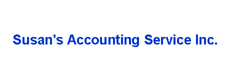 Text Box: Susan’s Accounting Service Inc.